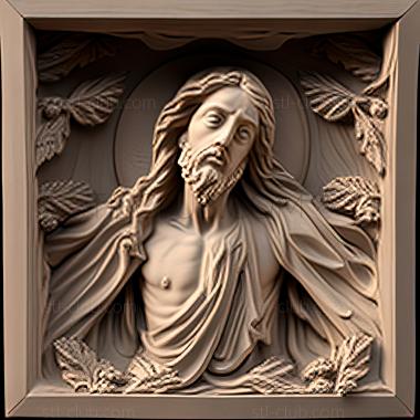 3D model st jesus (STL)